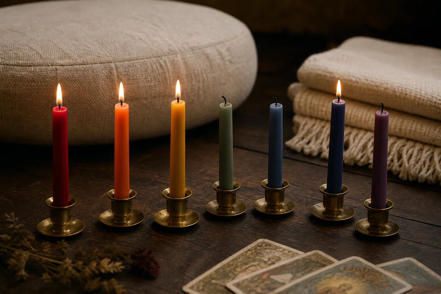Simply Soson Unscented Chakra Candle Set styled as an Opal Arc source-similar recommendation.