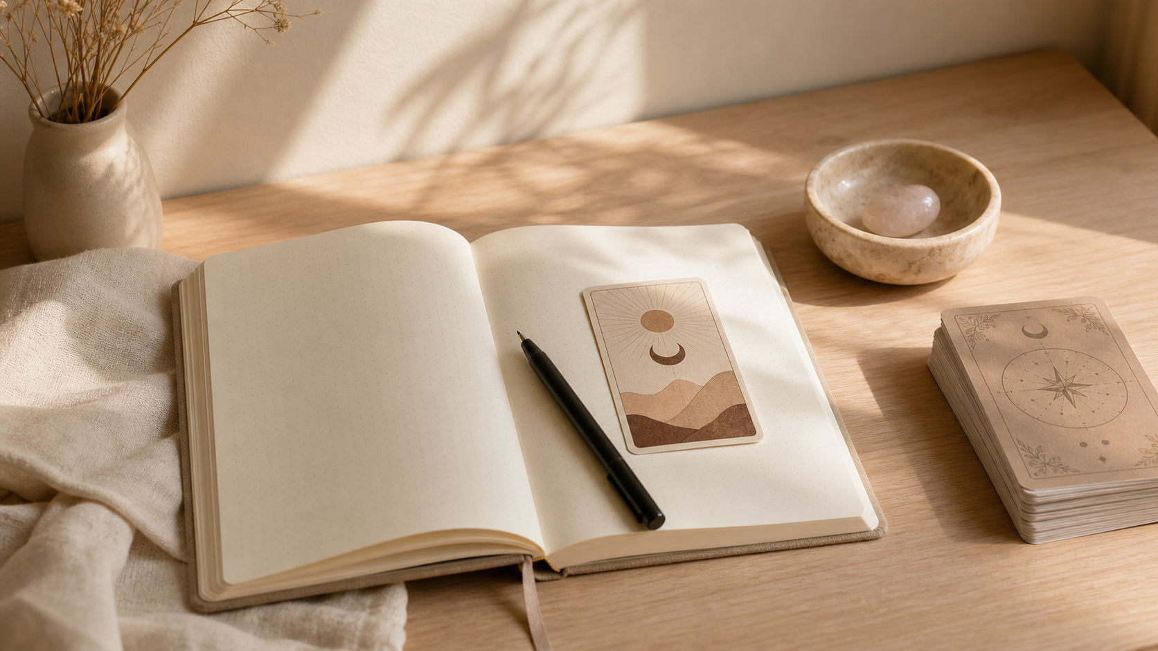 What to Write in a Tarot Journal After You Pull a Card cover image.