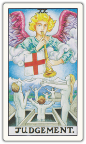 Judgement Tarot Card Meaning card face.